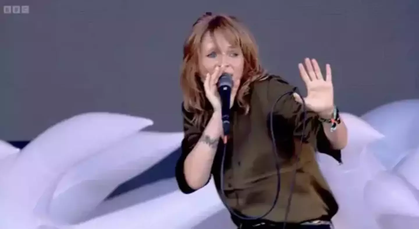 The performer faced some abuse for her Glastonbury performance.