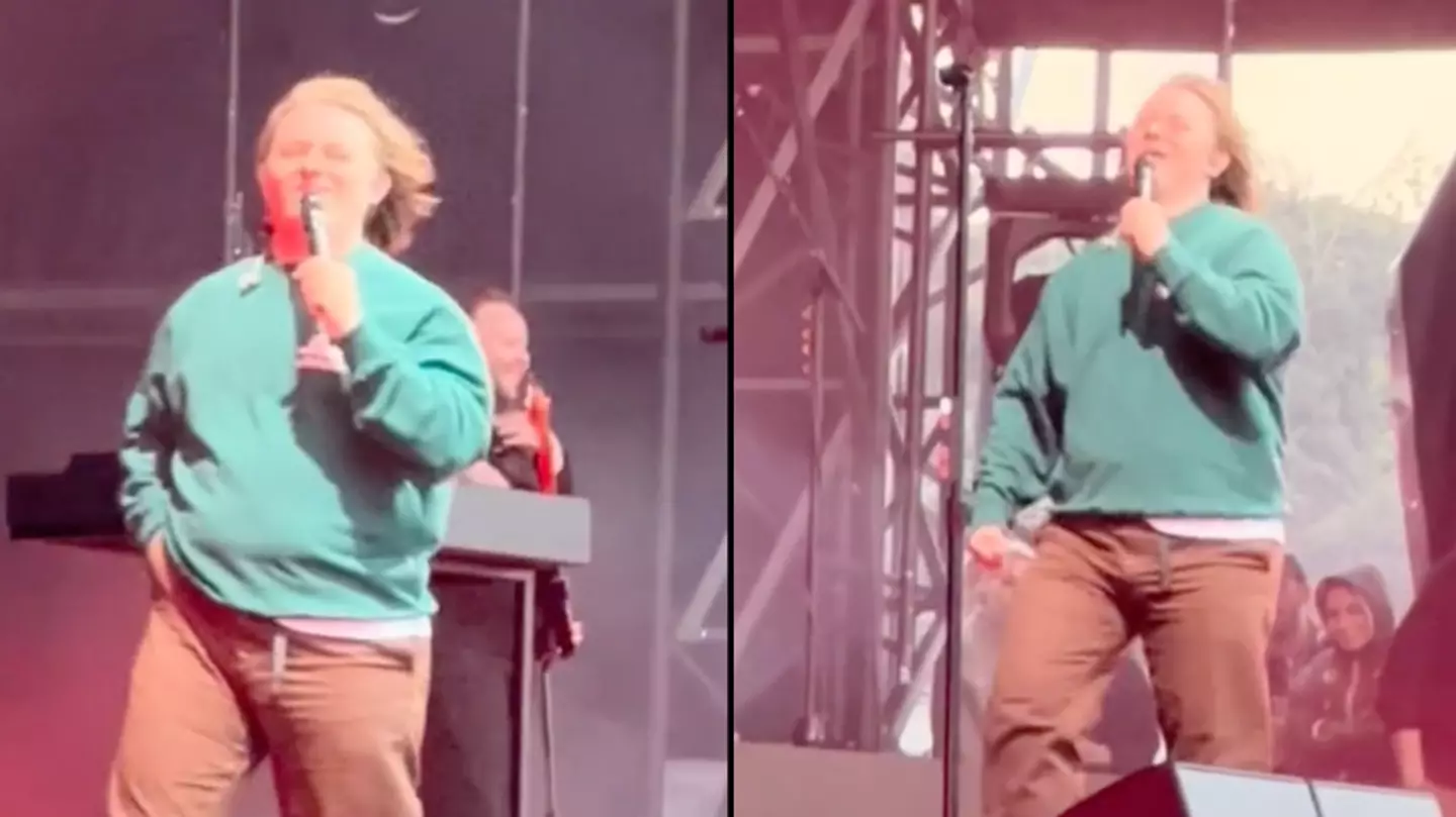 Lewis Capaldi Fans Think He Should Do ‘Stand Up’ After X-Rated Admission At Gig