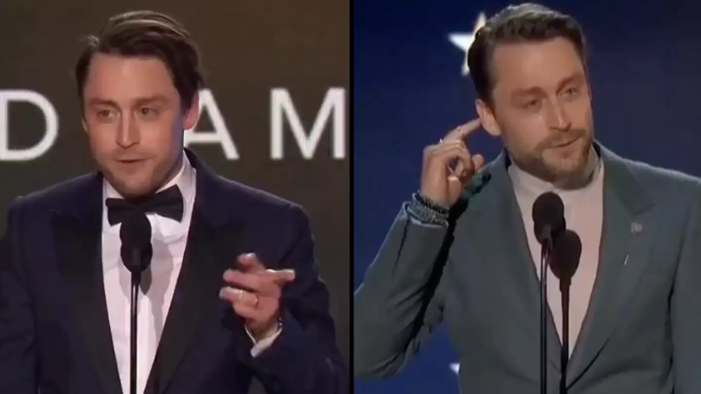 Kieran Culkin fans spot hilarious theme every time he wins an award after Critics' Choice acceptance speech