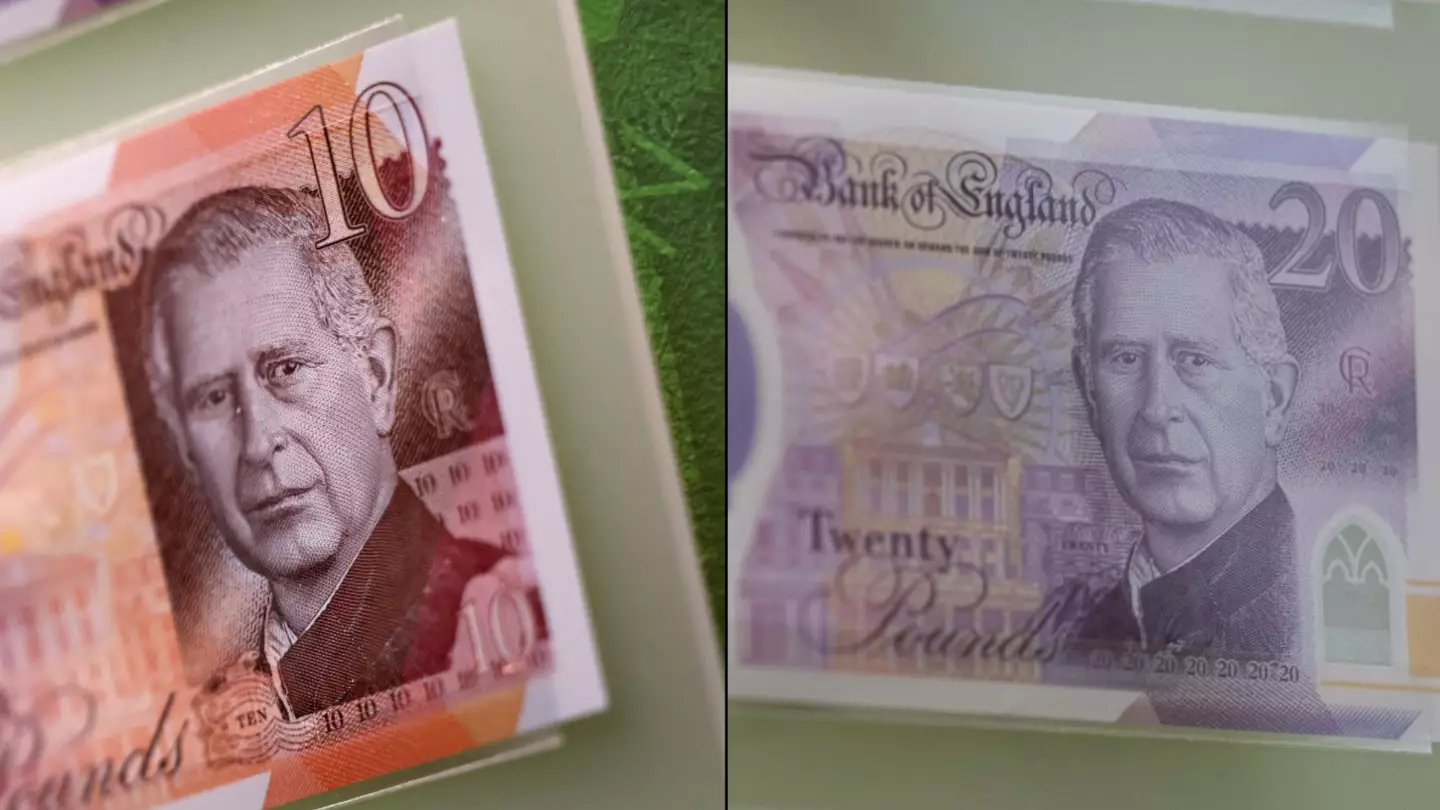 Set of King Charles bank notes sell for £900,000 due to unique feature