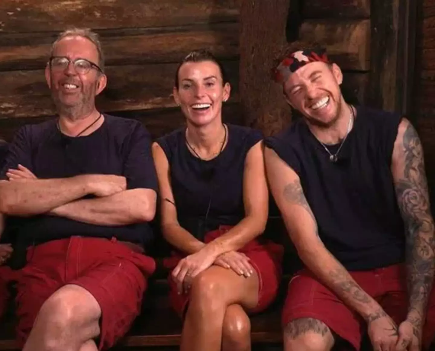 This year's final three. (ITV)