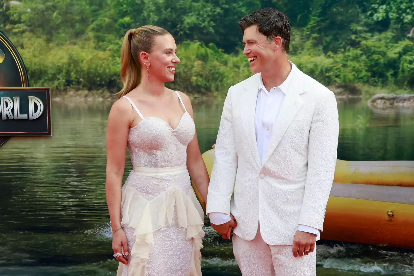 Scarlett Johansson is currently married to Colin Jost (Taylor Hill/FilmMagic)