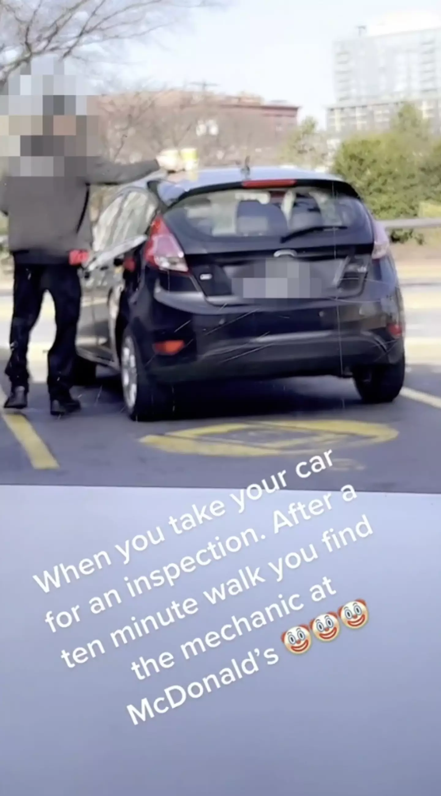 The video went viral on TikTok.