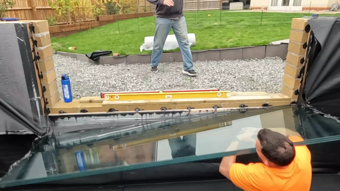 He said that if he'd been somewhere just a little bit different it might have hit him in the neck and killed him (Kennedy News and Media)