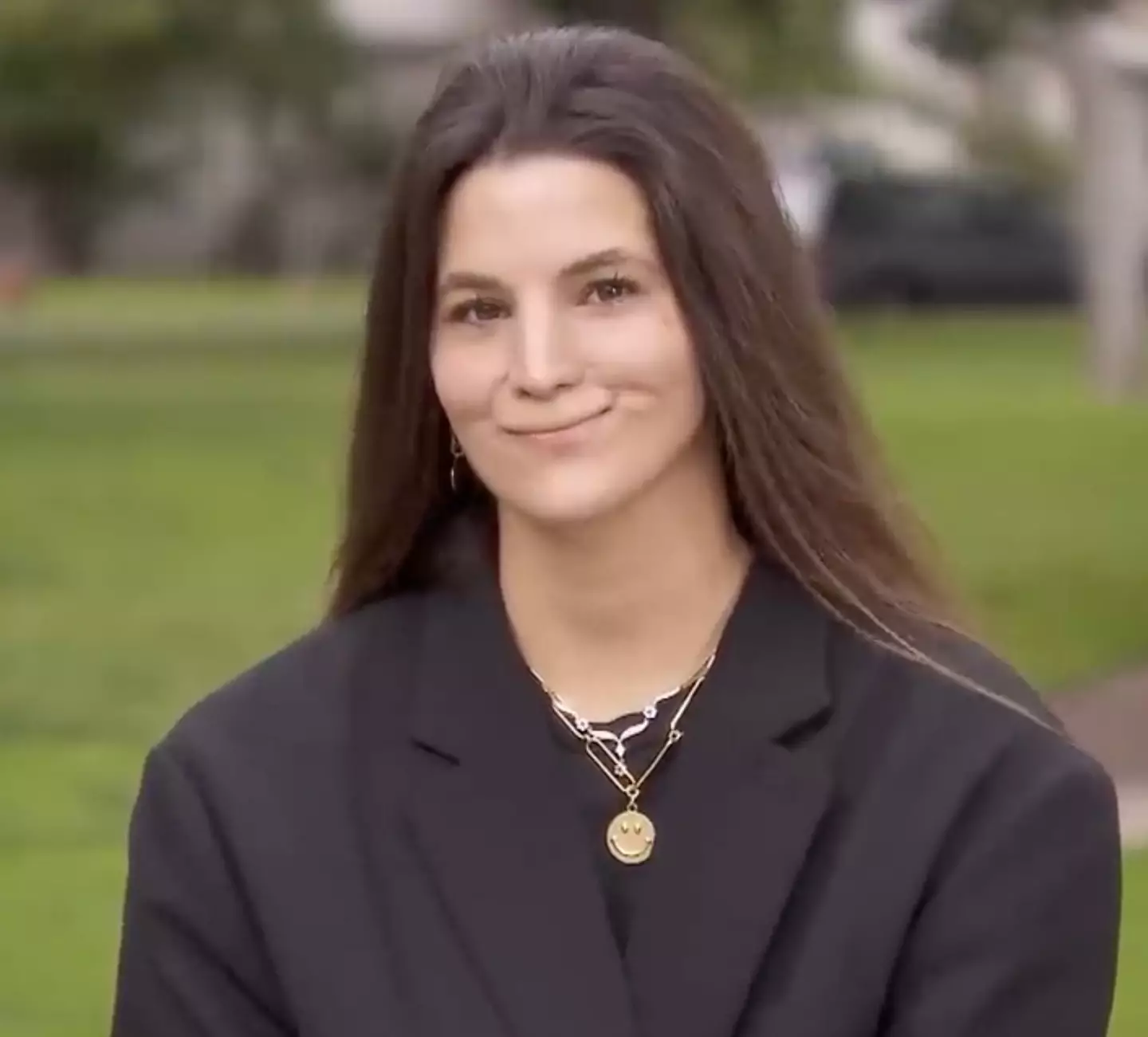 She now has her smile back.