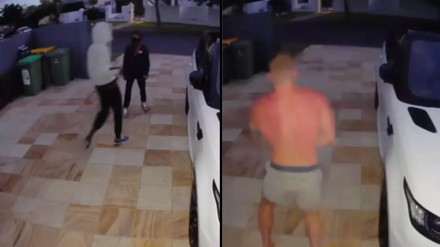 Would-be thieves pick house belonging to a knockout champion and it didn’t go down well