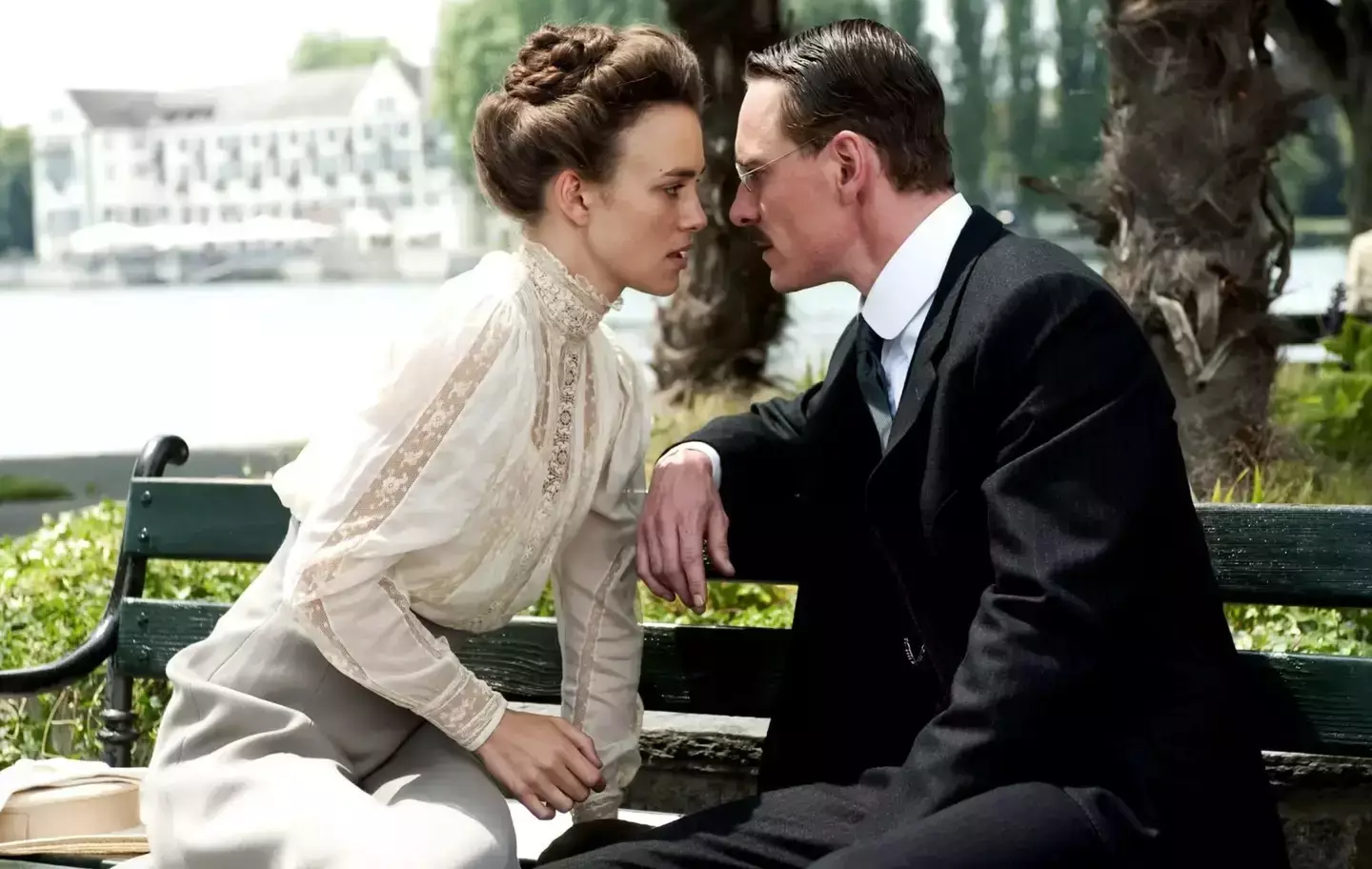 Knightley starred opposite Michael Fassbender in the 2011 historical drama (Universal Pictures)