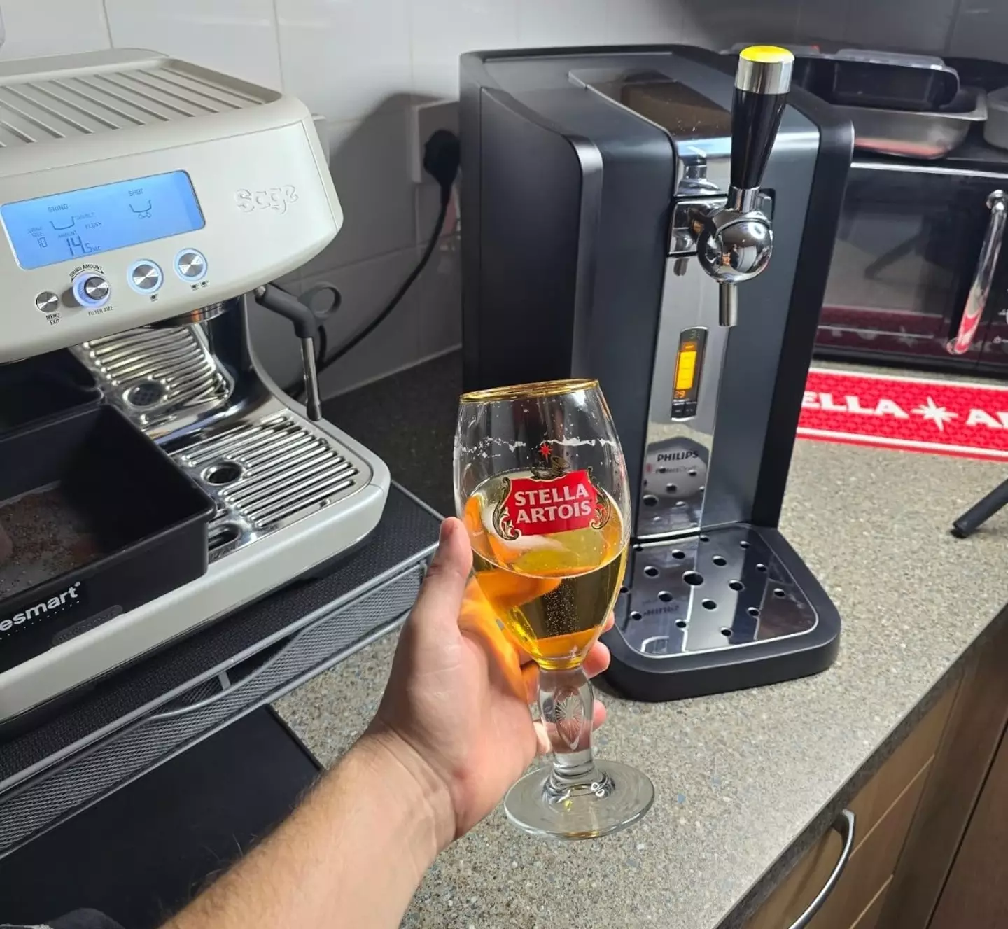 The beer dispenser has dropped in price for a limited time only (Amazon reviews)
