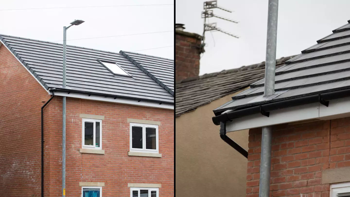 Builder who constructed new-build home around lamppost hits back at critics
