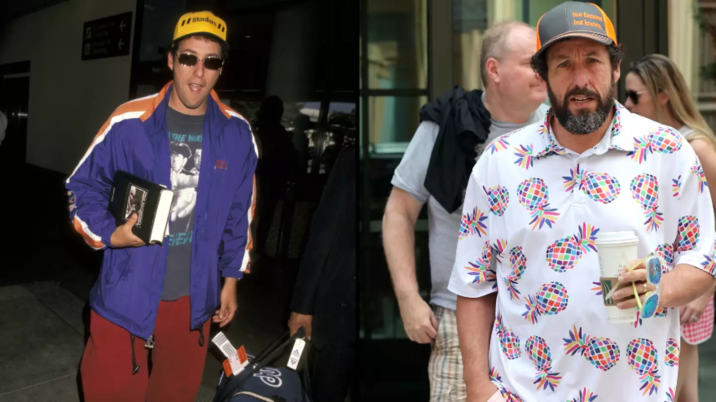 Adam Sandler shared the real reason he wears baggy clothing