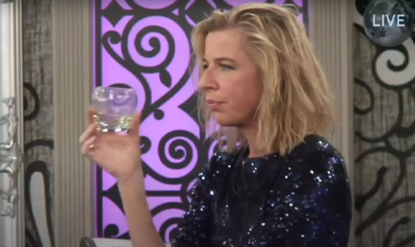 Katie Hopkins wasn't happy to see Perez Hilton.