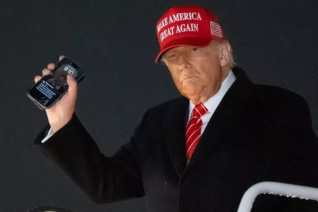 The White House removed the controversial video from Trump's account (SAUL LOEB/AFP via Getty Images)