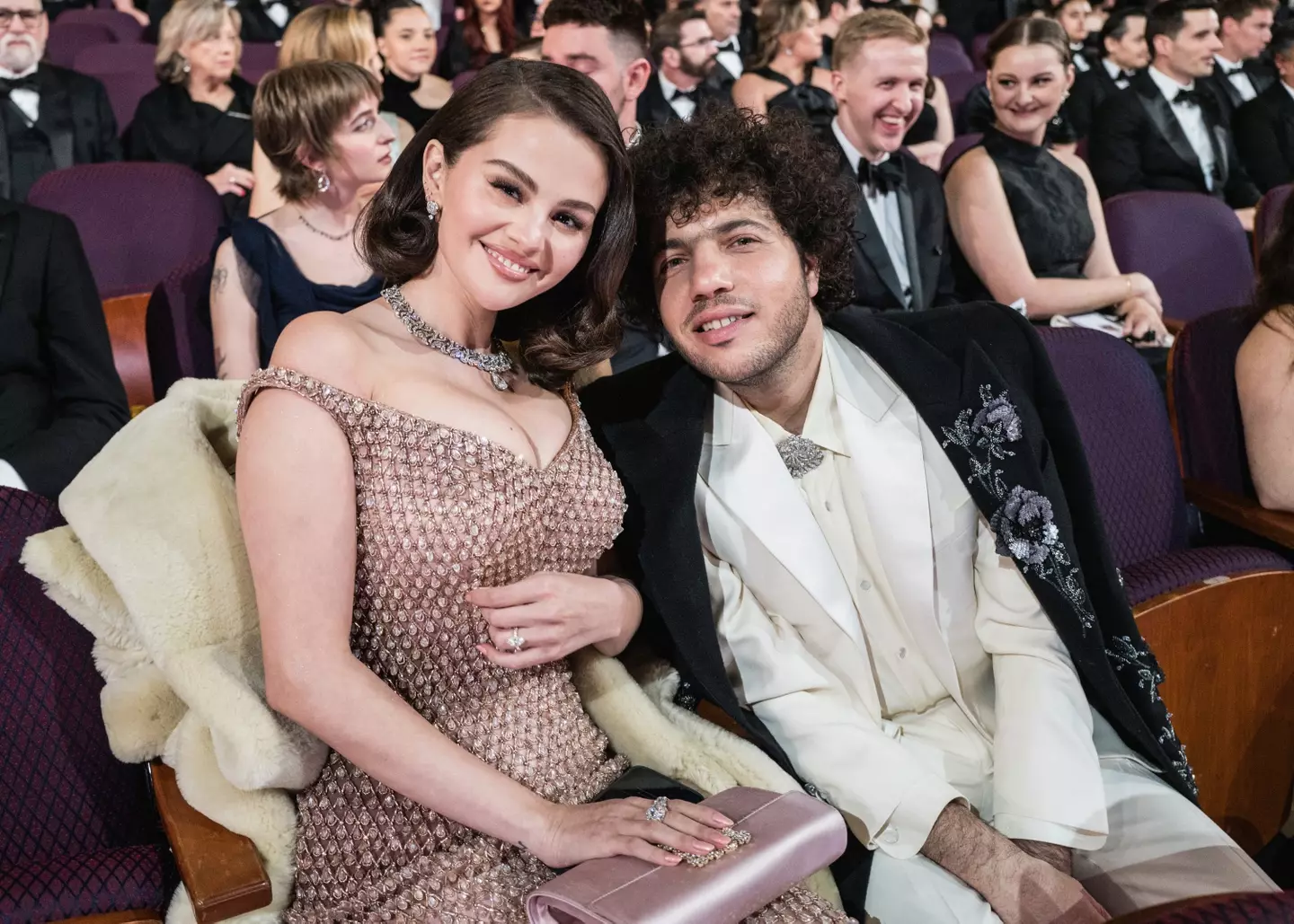 They announced their engagement late last year (John Shearer/97th Oscars/The Academy via Getty Images)