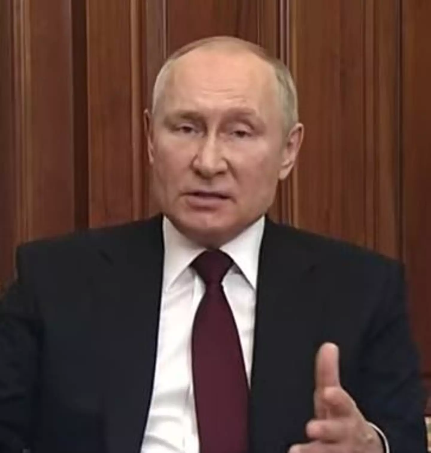 Russia's president Vladimir Putin.