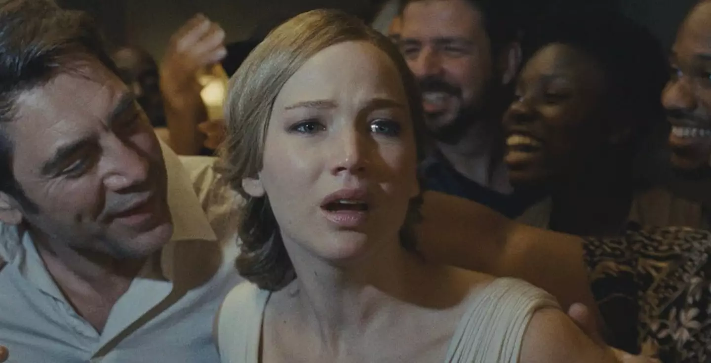 Lawrence struggled to get her head around the plot of the 2017 horror just as much as viewers did (Paramount Pictures)