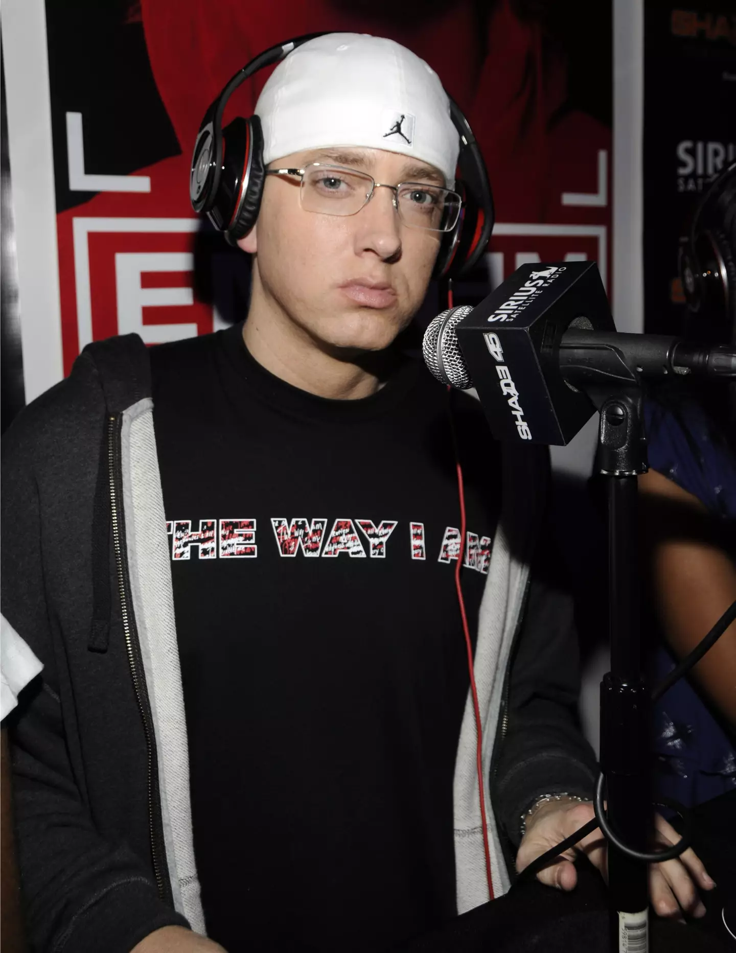 Eminem in 2008, after some reckon he was 'replaced by a clone'.