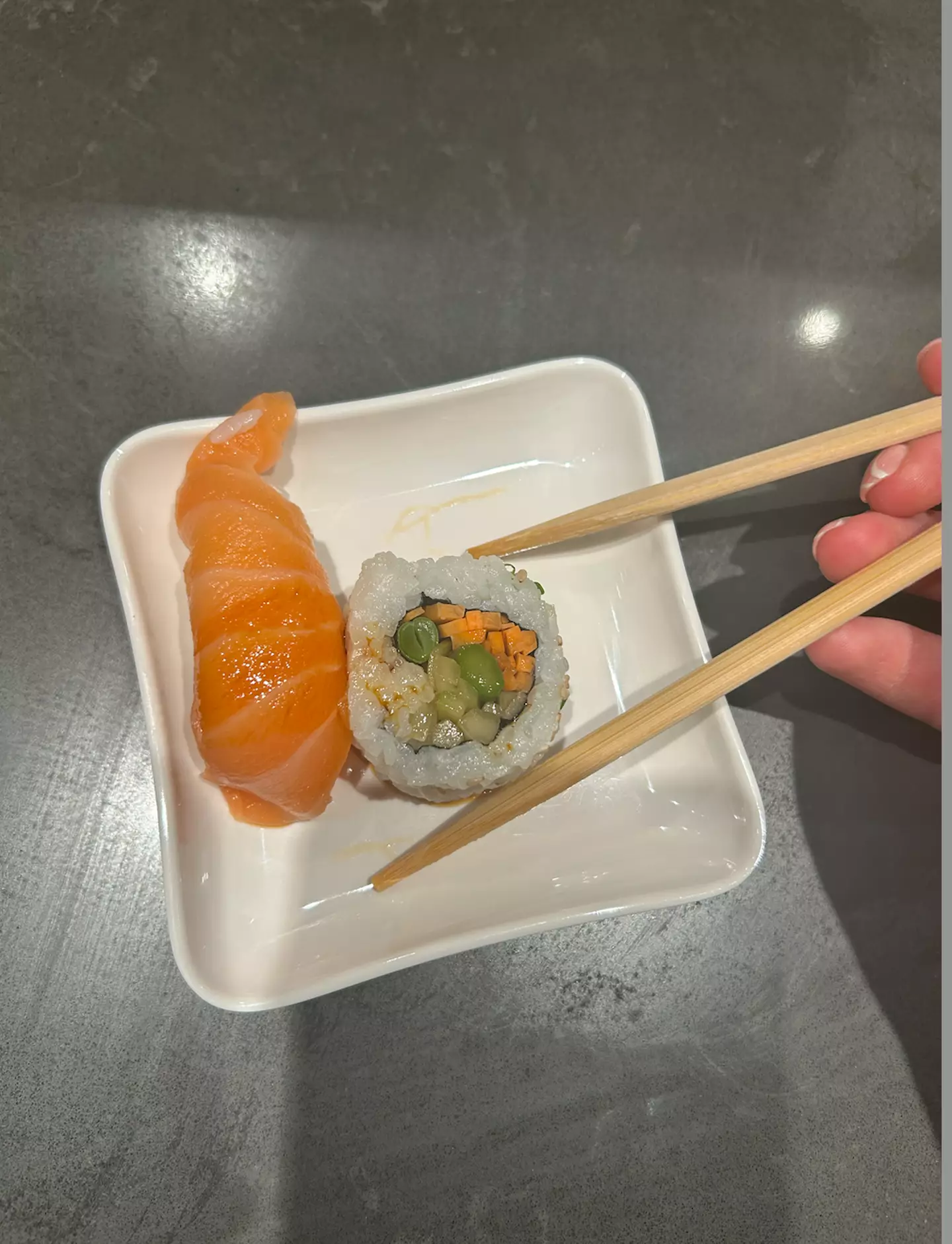 The ship's sushi bar was a personal favourite of mine (LADbible)