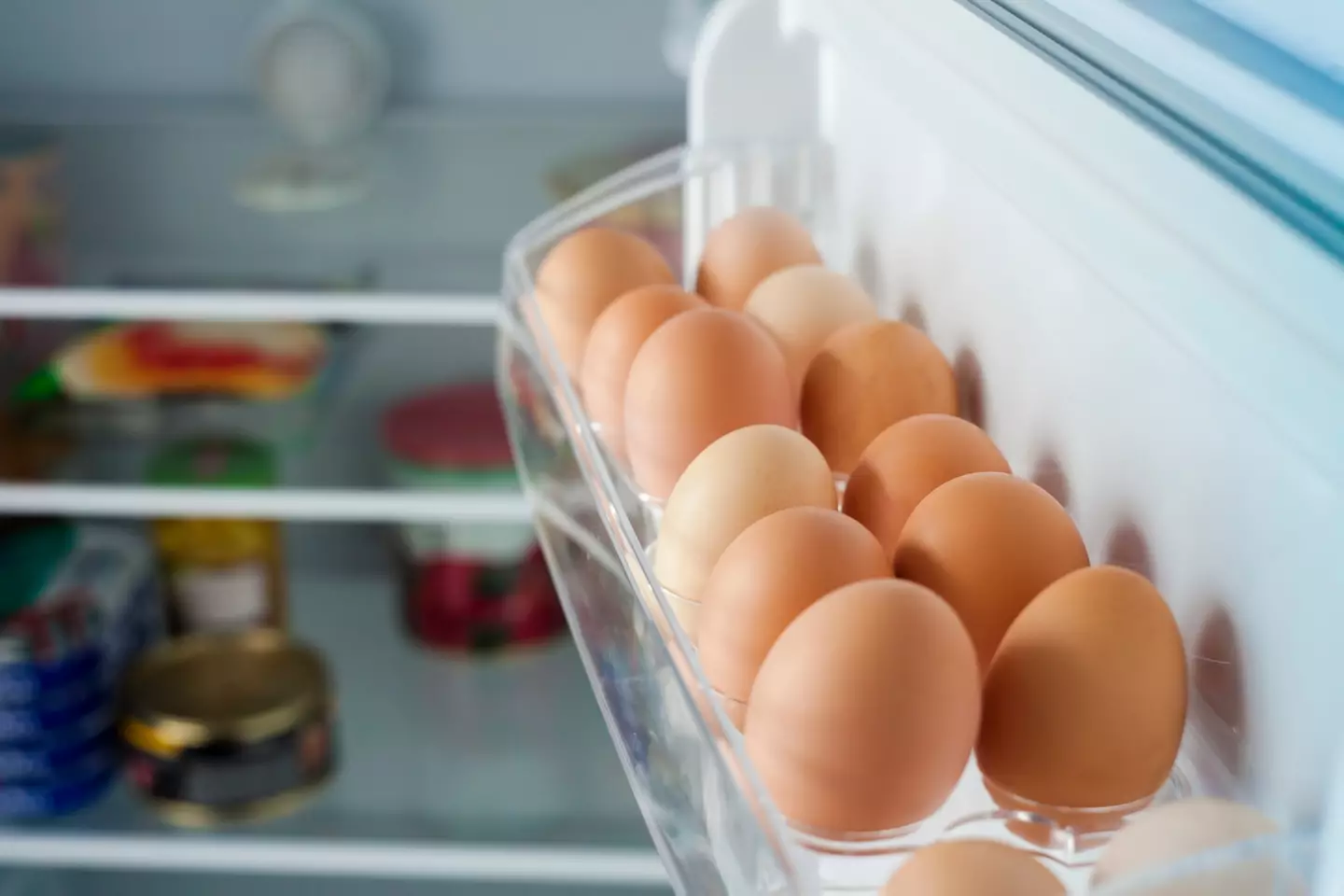 Store eggs in the fridge, the FSA says (Getty Stock Images)