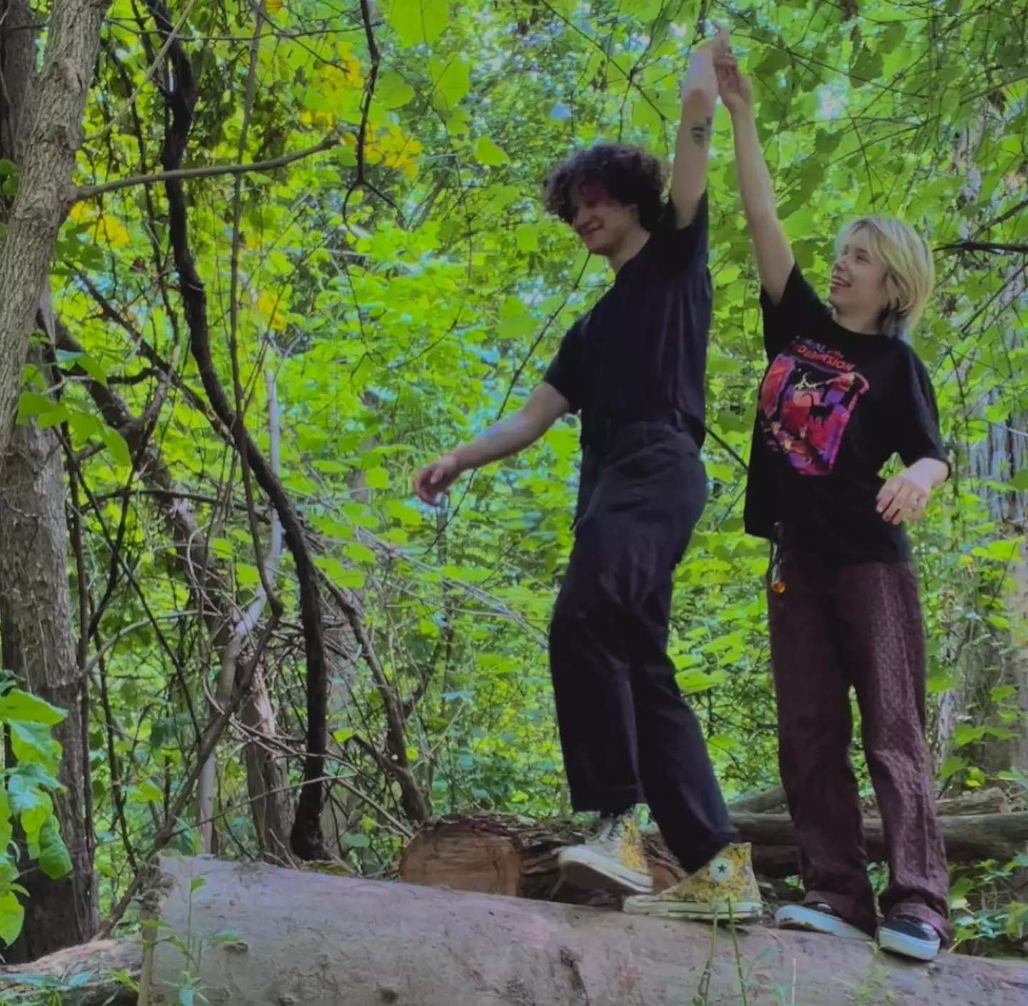 The 21-year-old has shared various snaps of their boyfriend to Instagram.