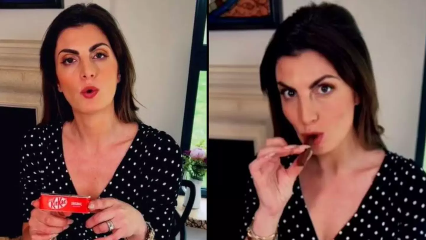 Etiquette Expert Shows The Posh Way To Eat A Kit Kat