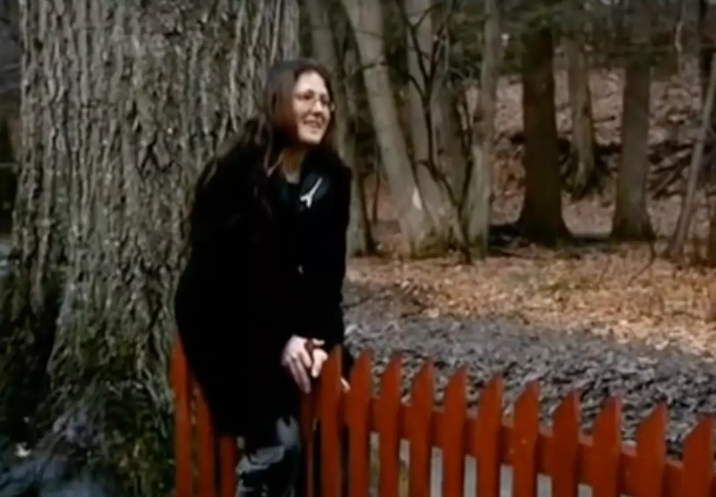 Erika said there was 'a lot of physical stuff going on' with the fence.