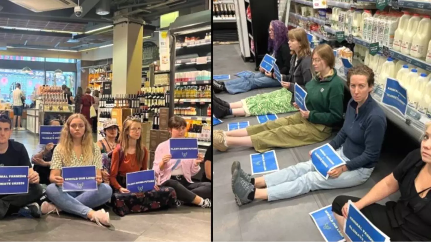 Vegans block access for customers wanting milk in four UK cities