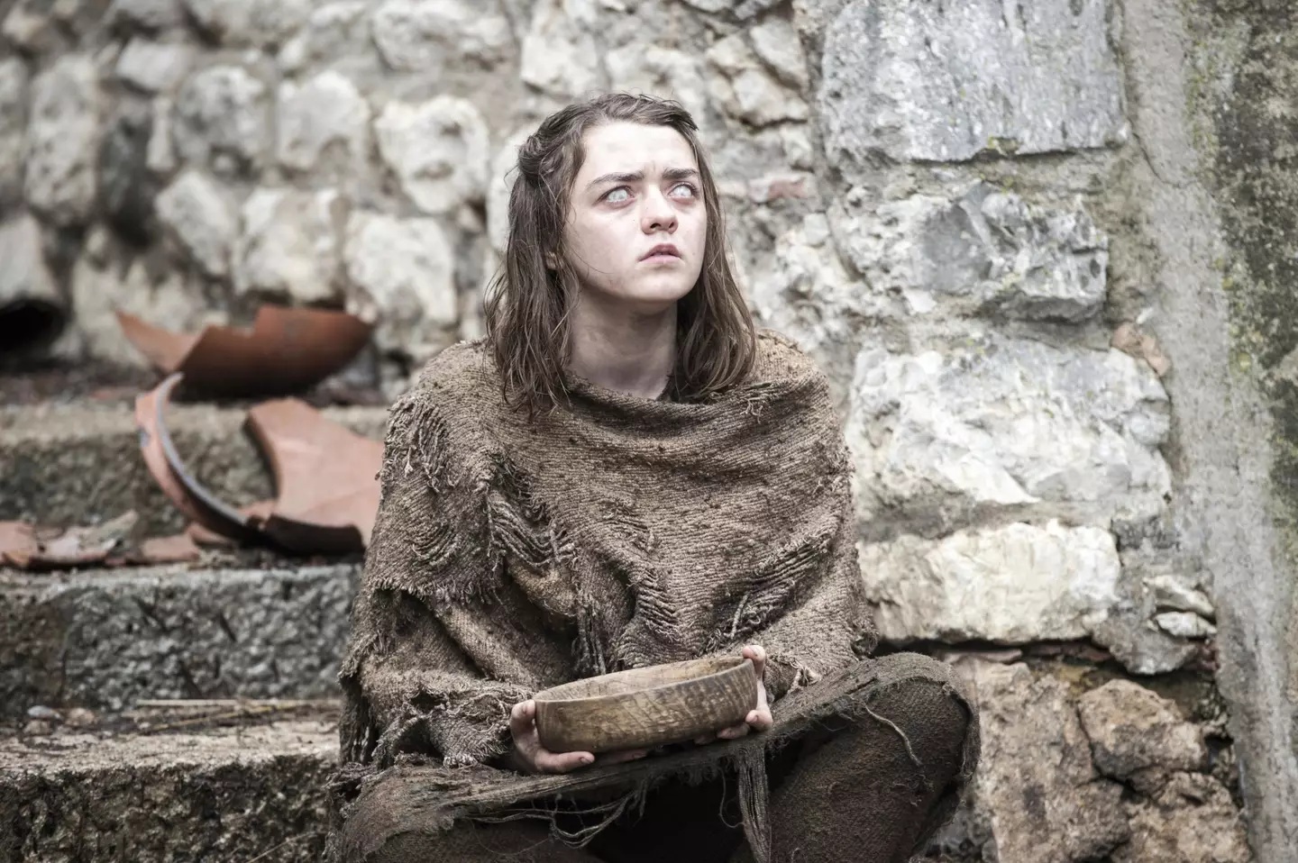 Maisie Williams played Arya Stark in Game of Thrones.