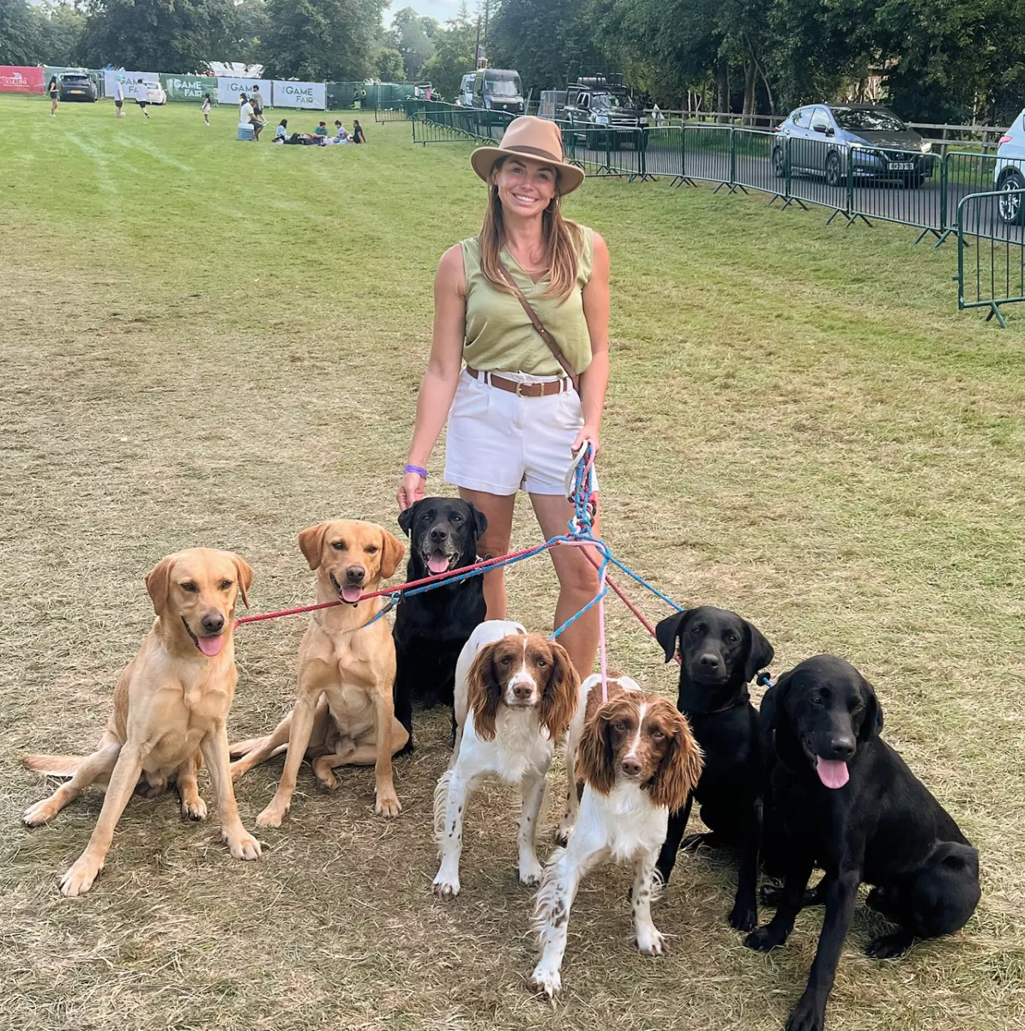She now runs a dog walking business. (Instagram/@louiseglover)