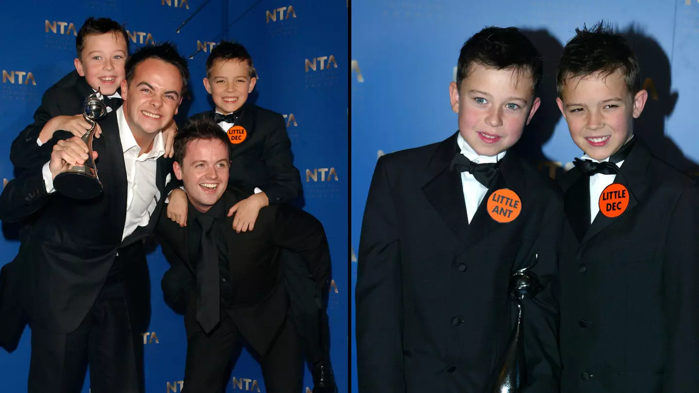 Little Ant & Dec have very different lives after starting out so young in showbiz