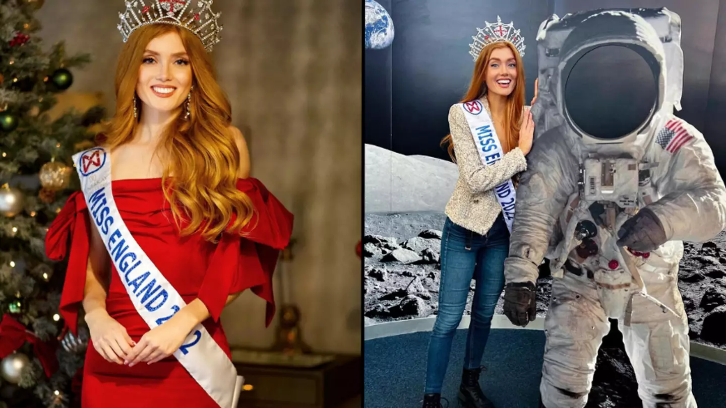 Miss England is planning to become the first beauty queen in space