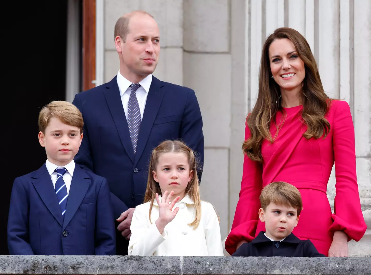 He said the children shared a 'whole new set of jokes' with him at the shoot.