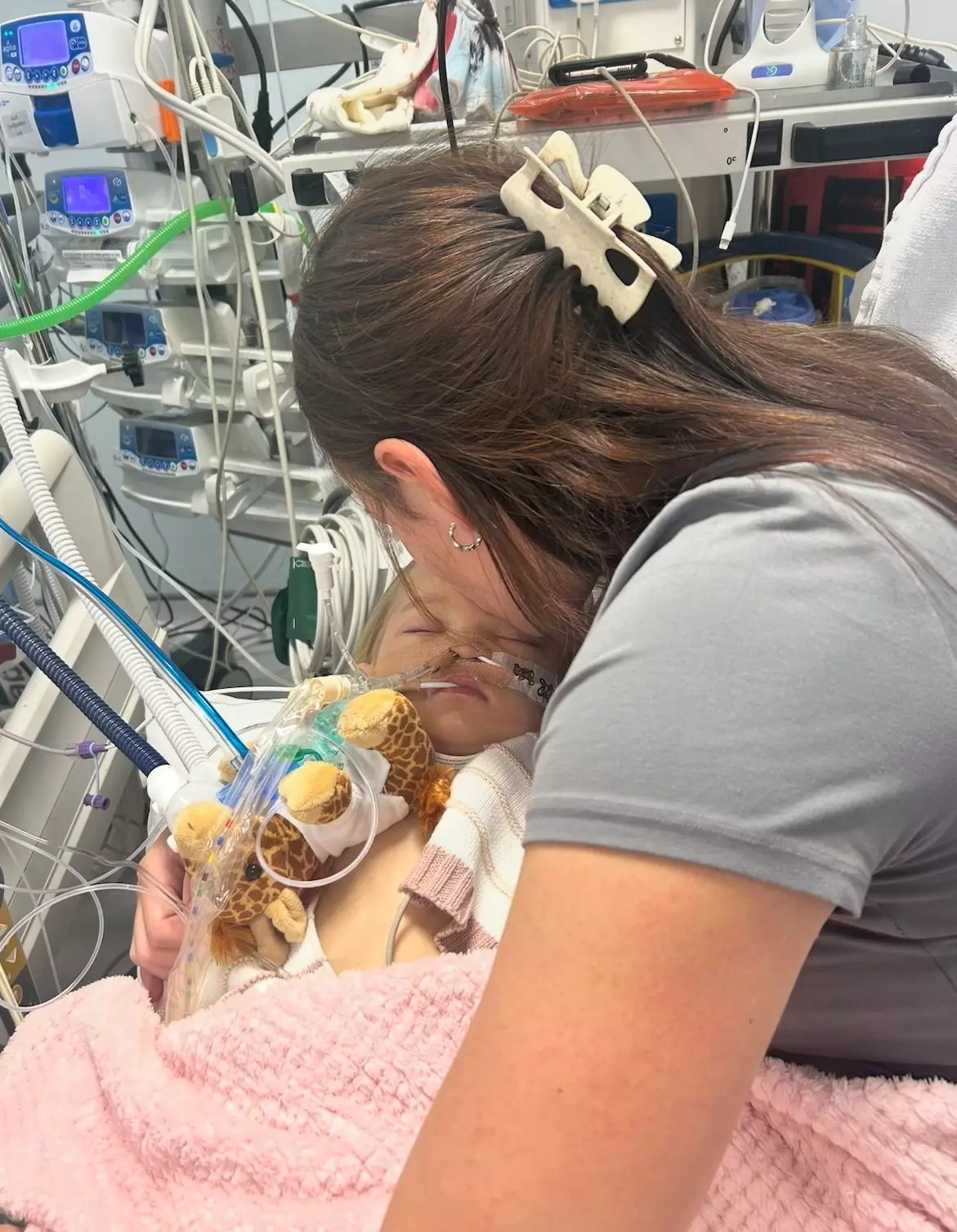 Her mum Jacqueline said she'd been 'fighting with doctors' and they didn't listen to her (SWNS)