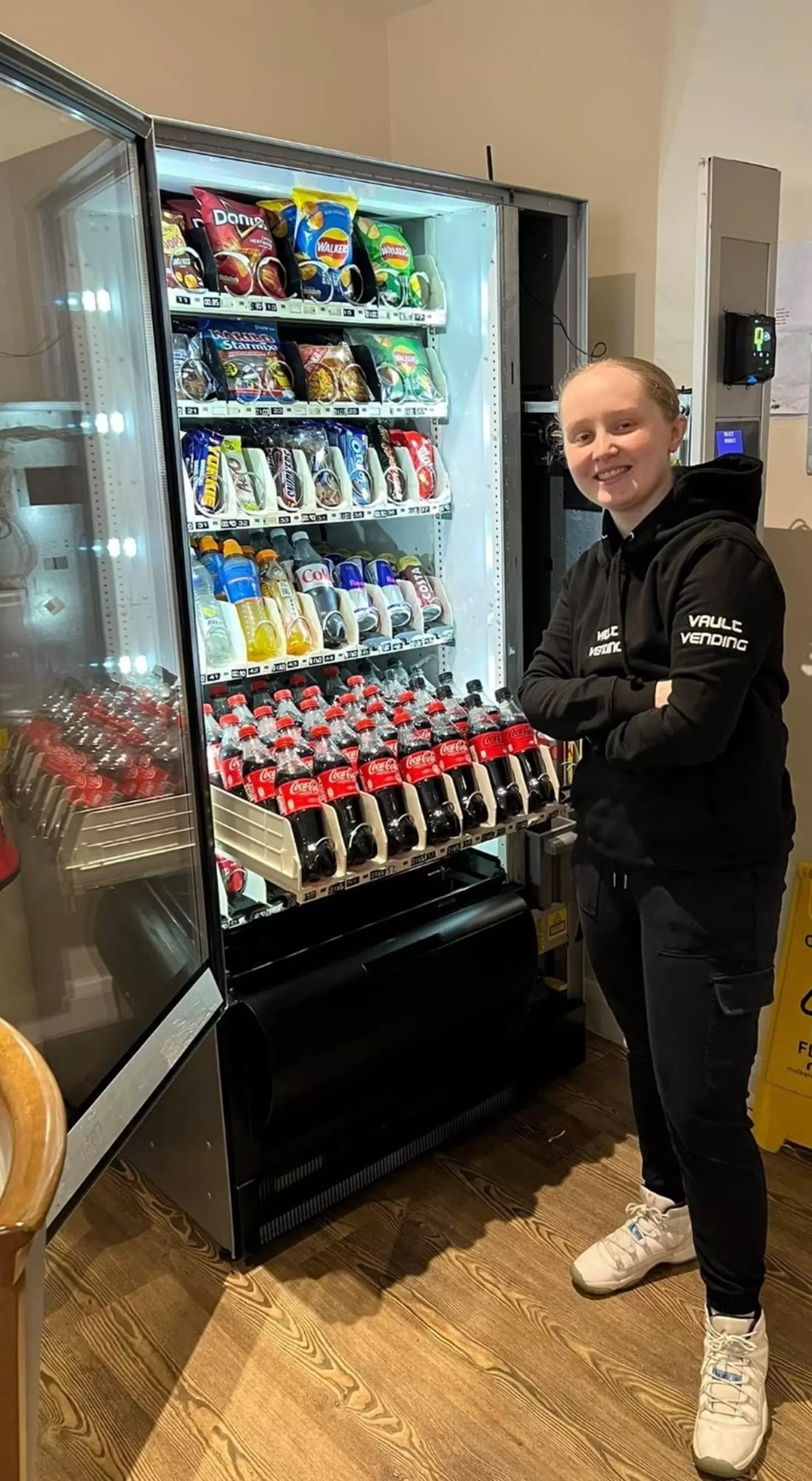 Coca-Cola is her best seller and allows her to make £1.20 profit per bottle (Collect/PA Real Life)