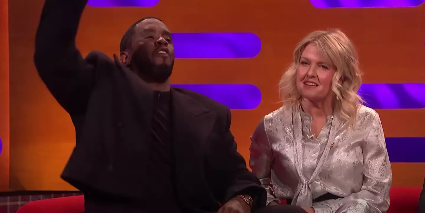 Viewers were left baffled by Diddy's behaviour, saying he was 'on another planet.'