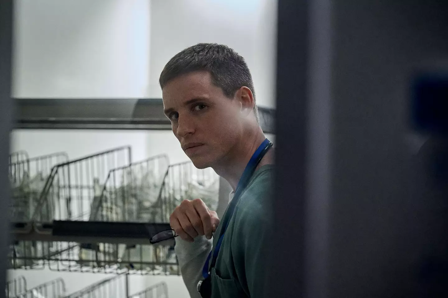 Eddie Redmayne in The Good Nurse.