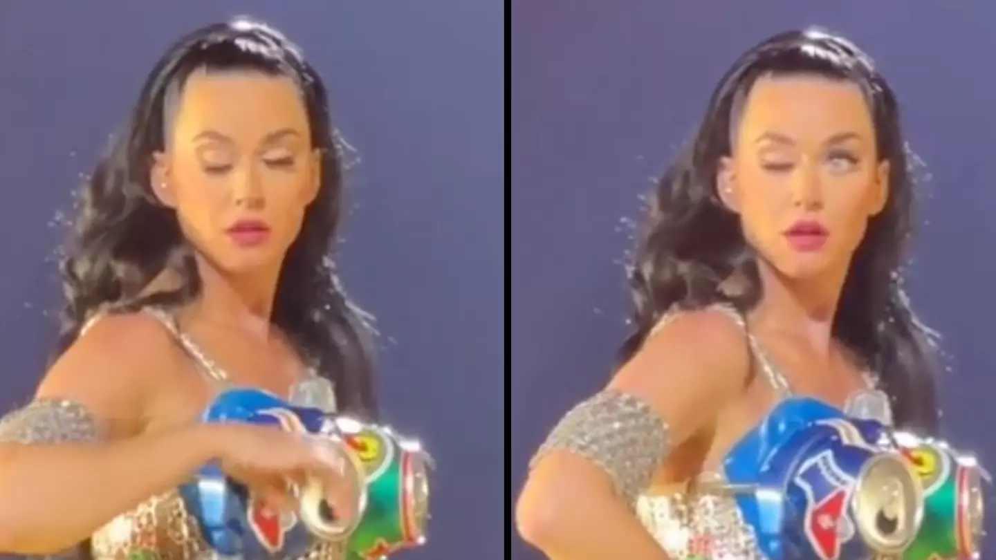 Katy Perry’s eye appears paralysed during concert sparking bizarre conspiracy theories