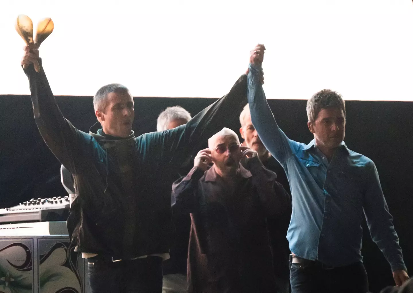 Liam and Noel will take to the stage in Heaton Park for their first hometown gig on Friday night (11 July) (Samir Hussein/WireImage)