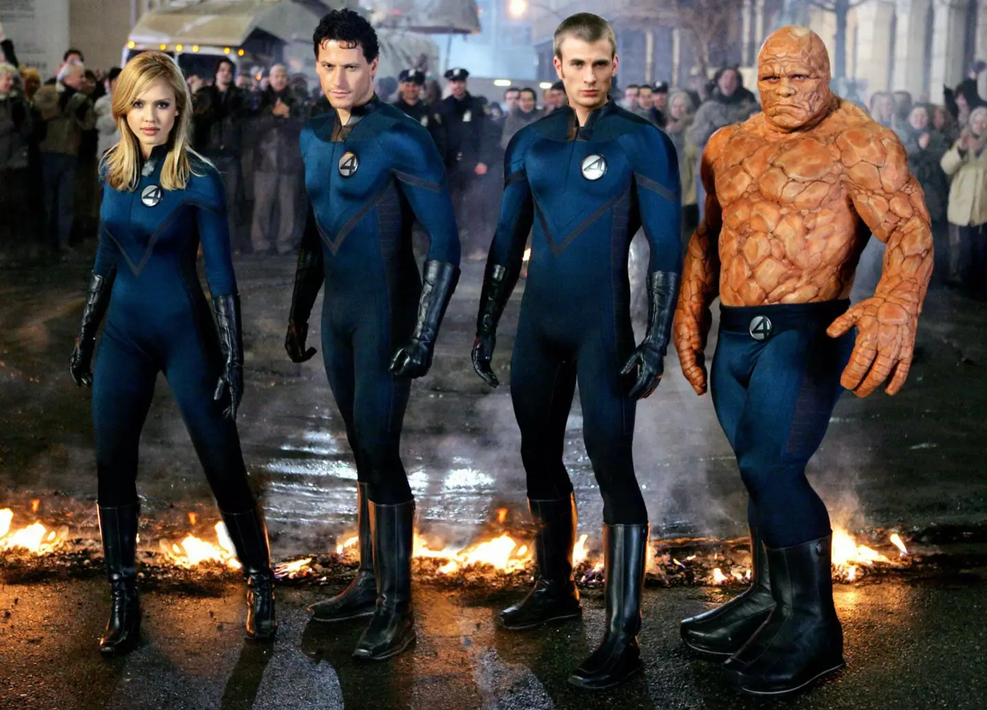 It's weird seeing Chris Evans in the Marvel Universe as anyone but Captain America (20th Century Fox)