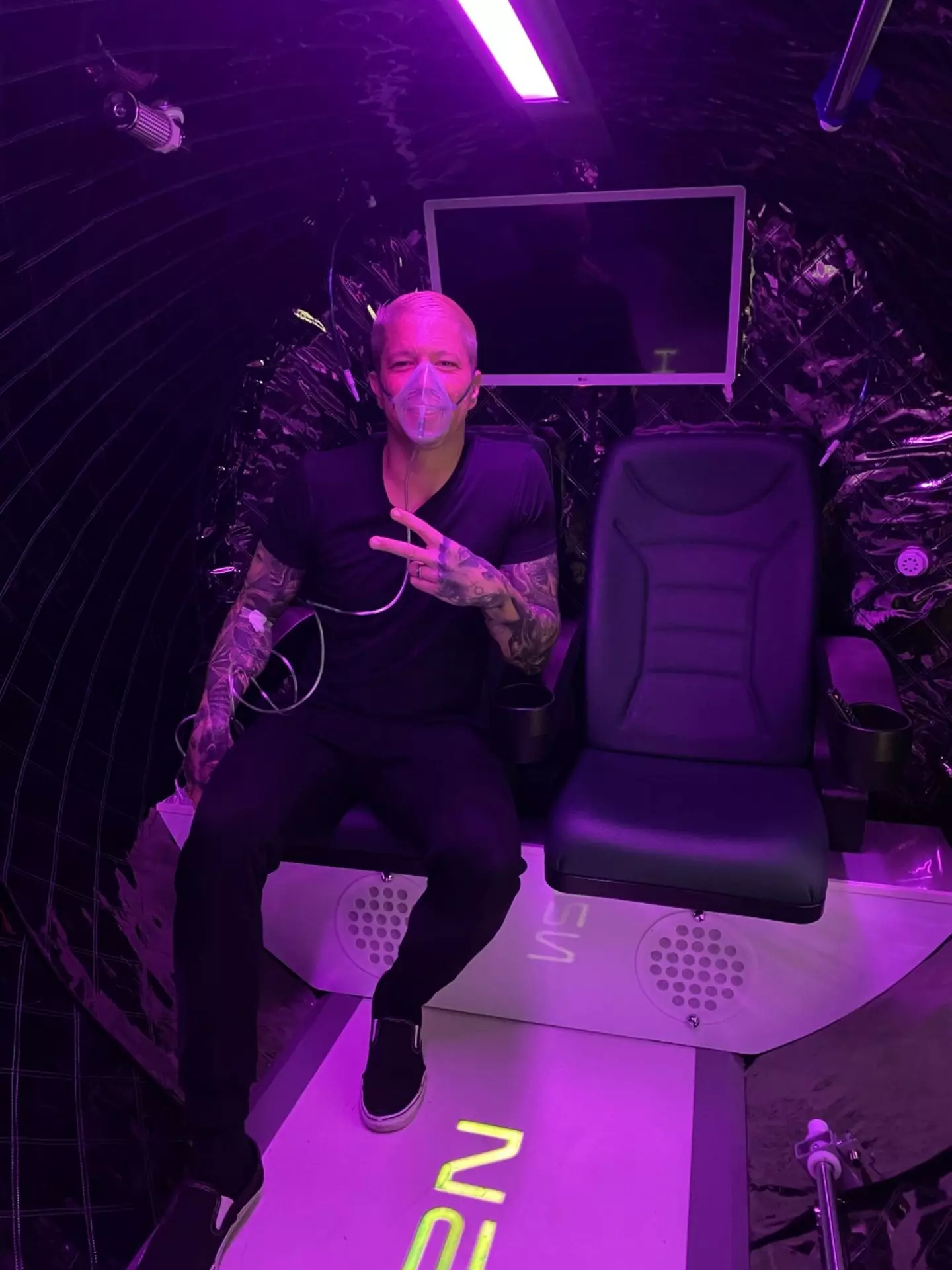 He fancies living forever.