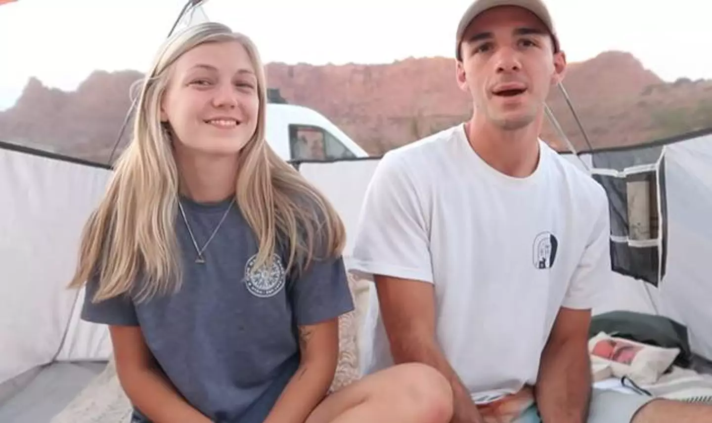 Gabby Petito and her boyfriend Brian Laundrie.