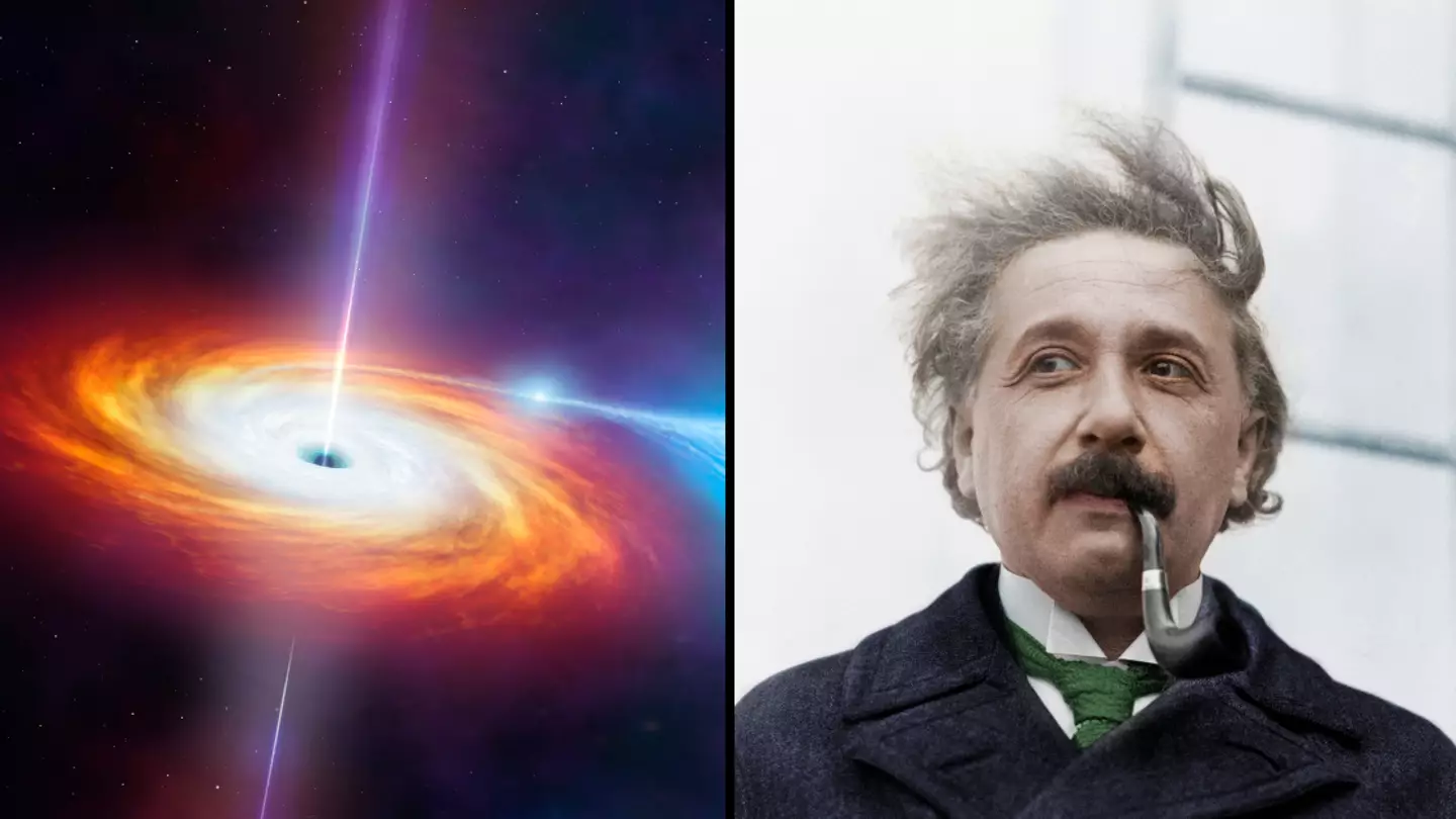 Scientists prove Einstein's 100 year prediction about black holes to be true