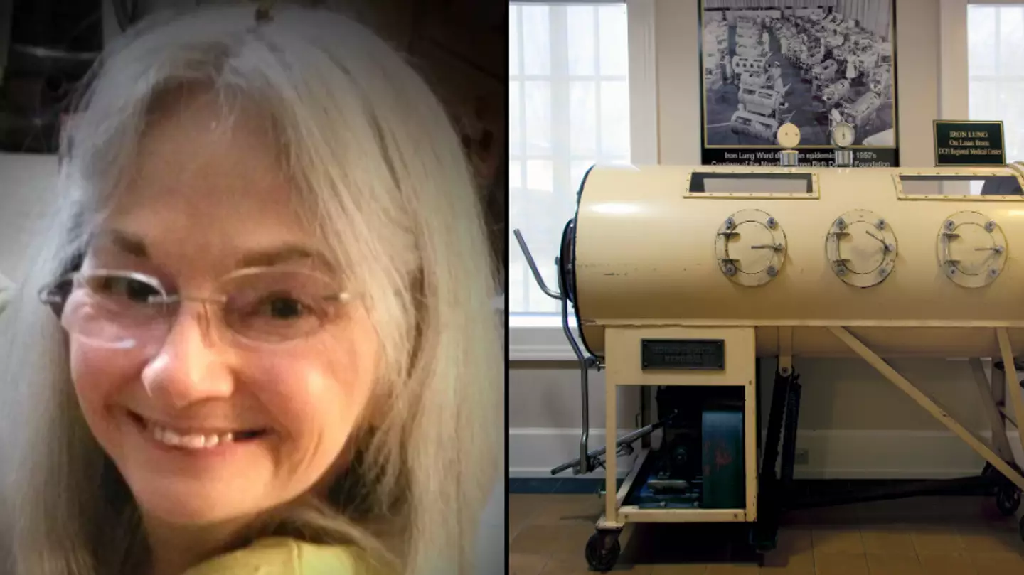 Woman who has used an iron lung for more than 65 years once got trapped and said ‘it’s like being buried alive’