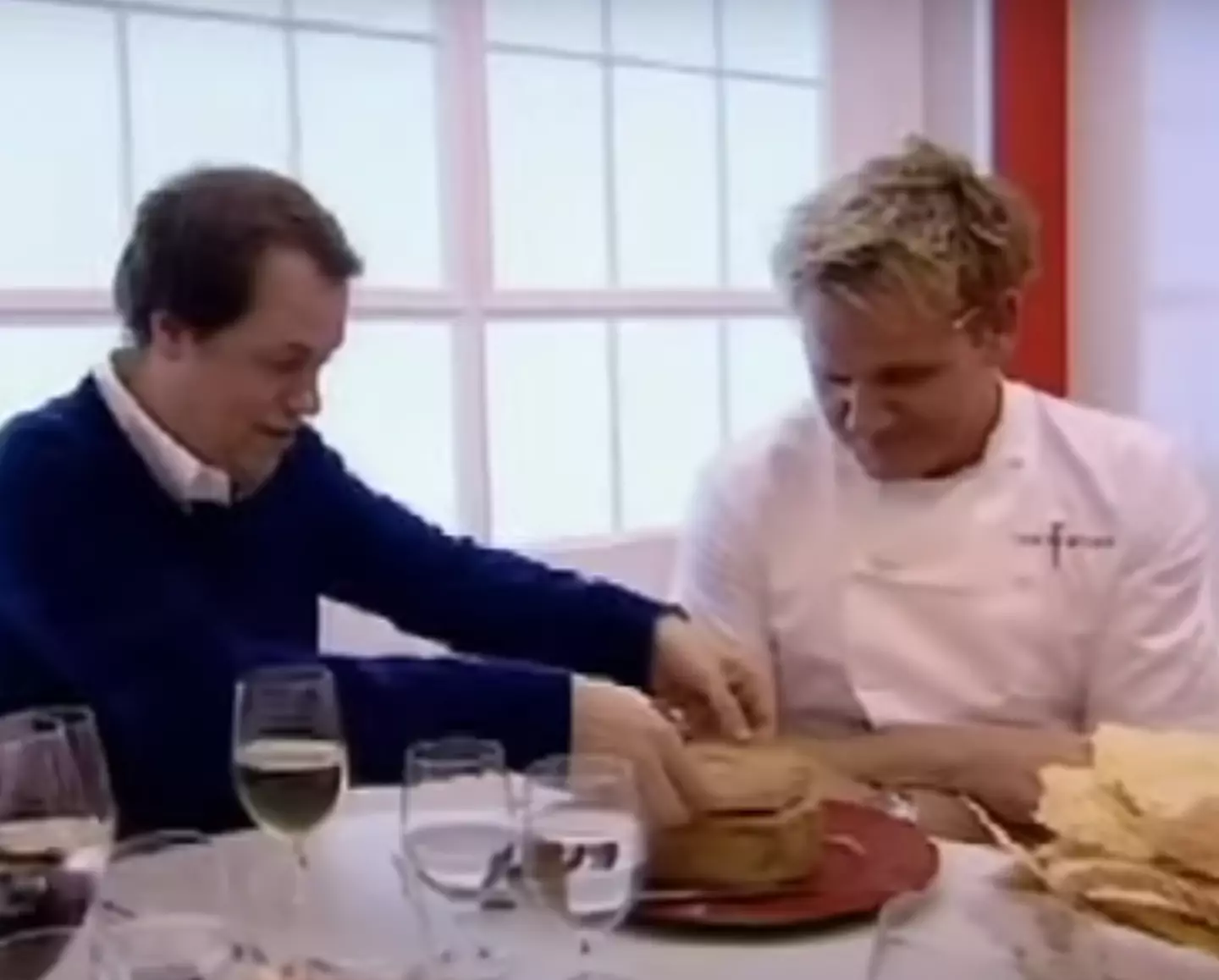Gordon Ramsay was left stunned after eating world's most dangerous cheese that's full of maggots - TV - LADbible