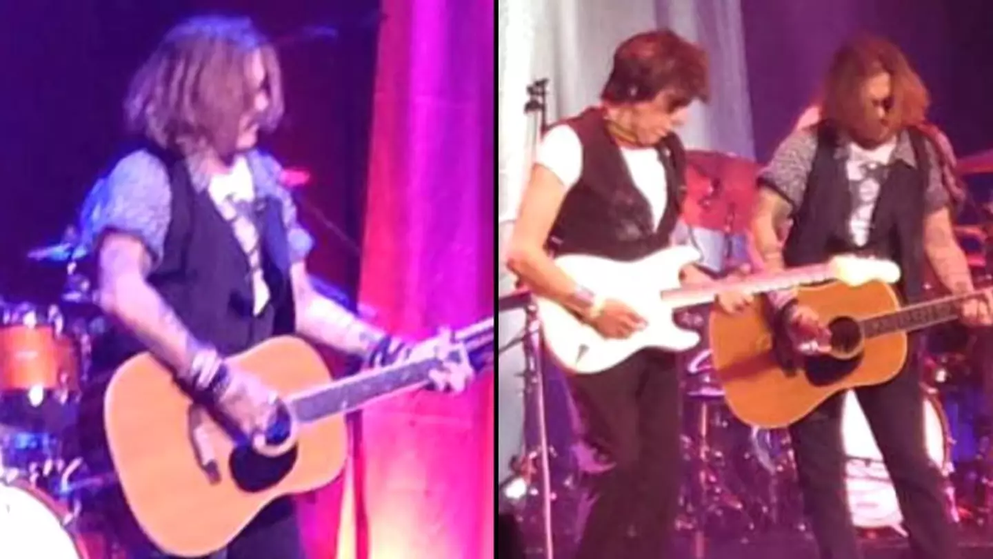 Johnny Depp Cheered On Stage In UK After Lawsuit Victory