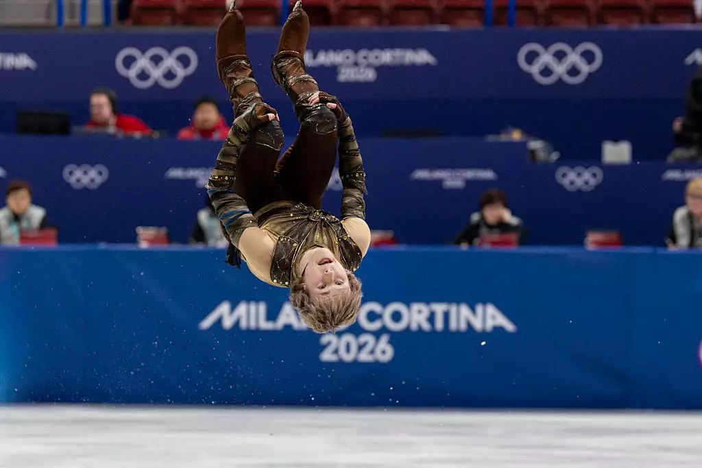 He's the first to legally do the move at the Olympics. (Tim Clayton/Getty Images)