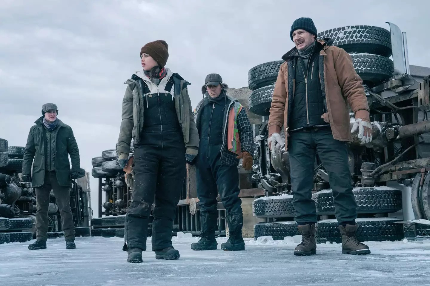 The Ice Road is currently the most viewed film on Netflix. (Netflix)