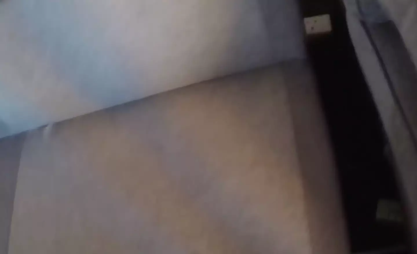 The man was found inside the sofa itself, and was only seen when the furniture was turned over (Bedfordshire Police)