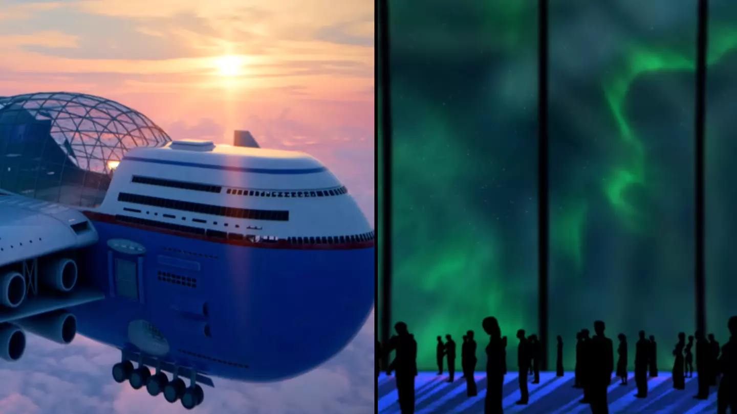 Futurist ‘skytanic’ hotel that offers best view of Northern Lights and holds 5,000 guests