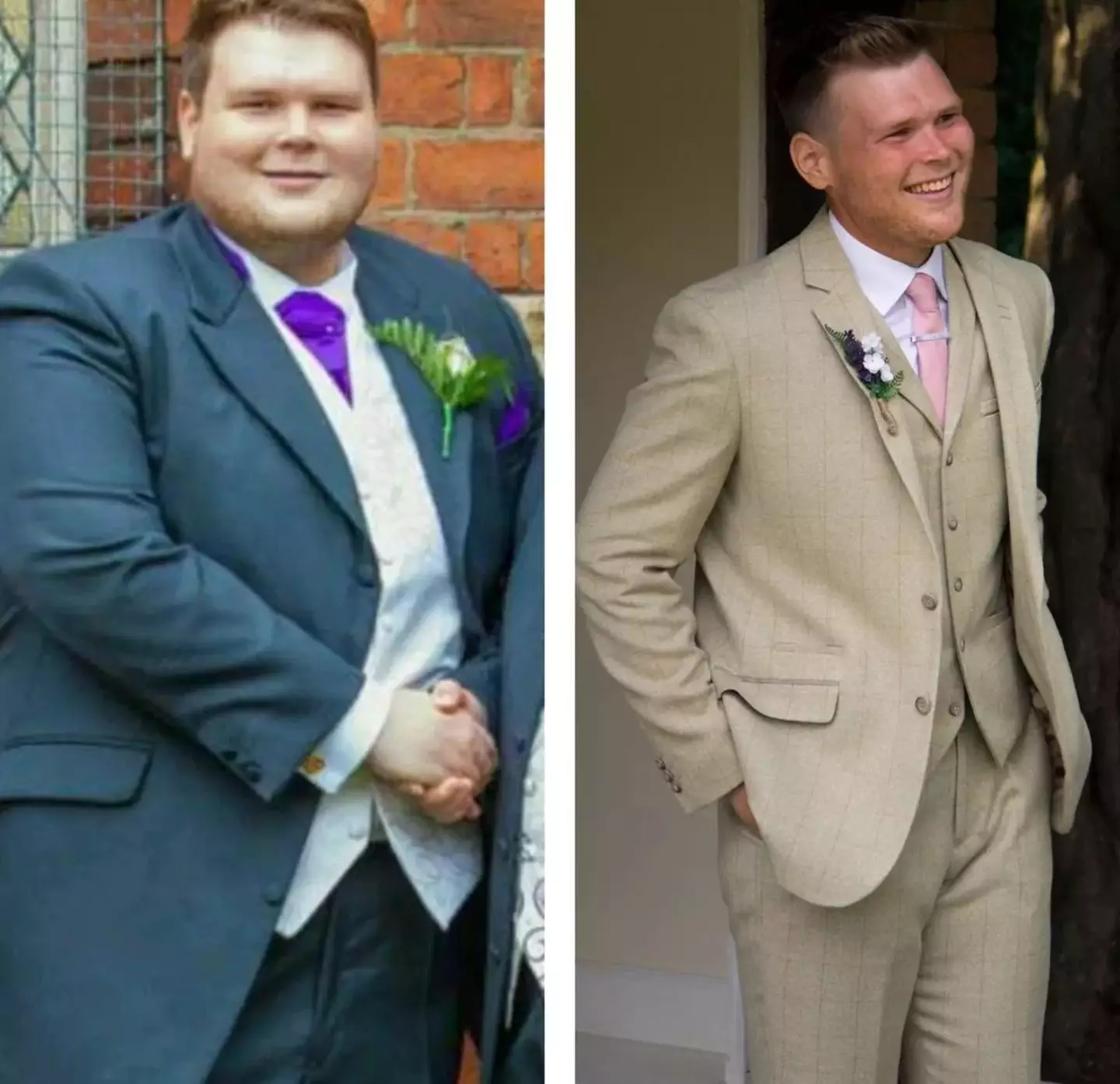Daniel Morris lost 11 stone in 11 months.