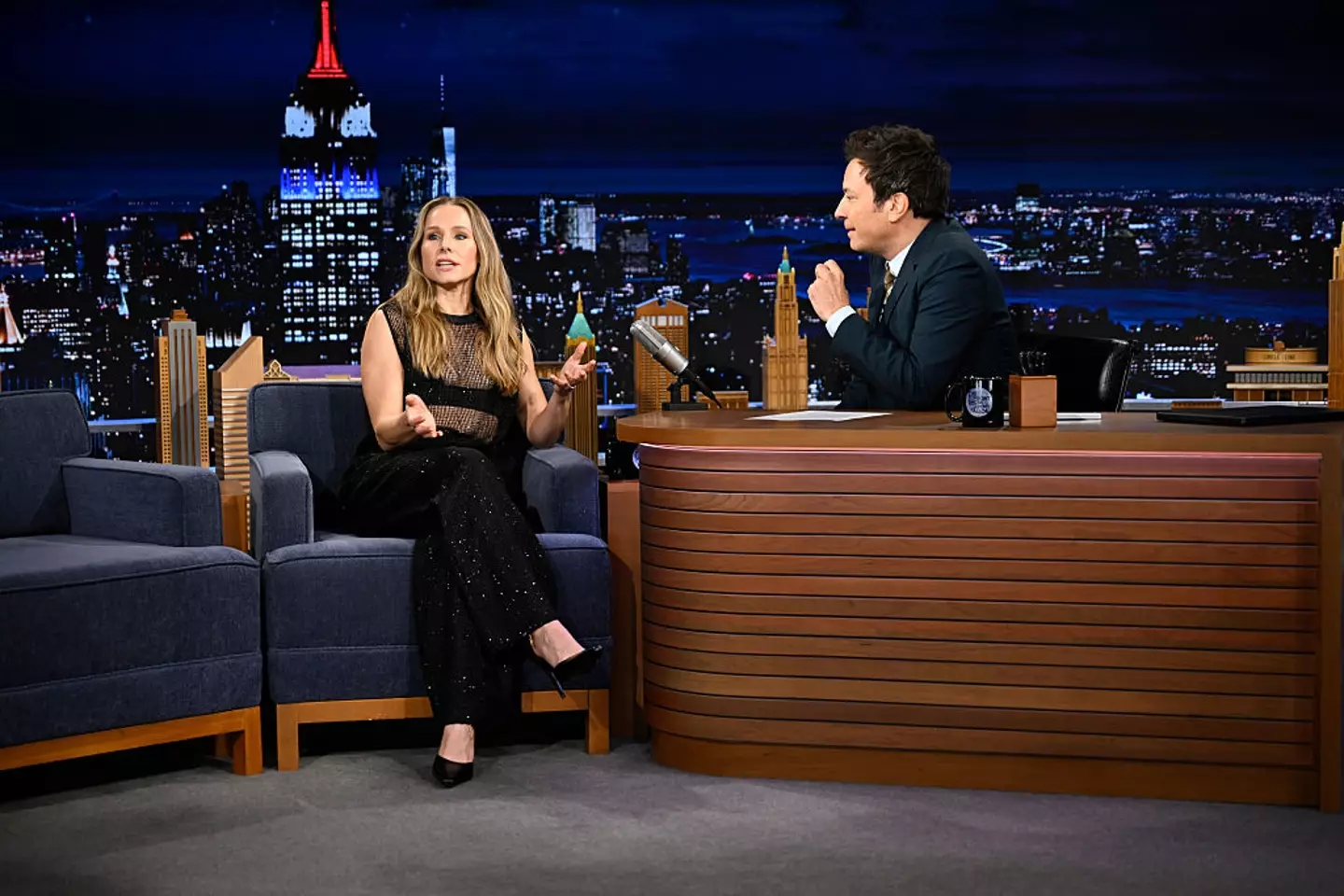 Bell caused a bit of controversy with her cheating comments (Todd Owyoung/NBC via Getty Images)